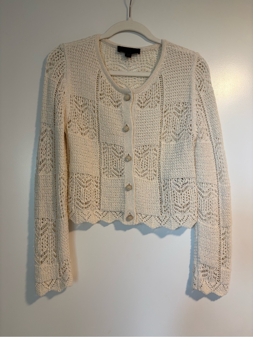 Zara open stitch cardigan